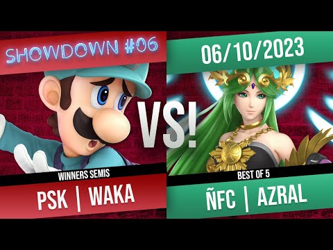 PSKSHOWDOWN 06 - PSK | WaKa (Luigi) Vs. ÑFC | Azral (Palutena) WS