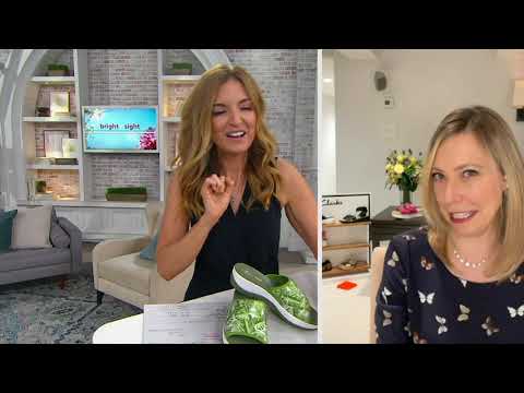 CLOUDSTEPPERS by Clarks Jersey Slide Sandals - Arla Nora on QVC