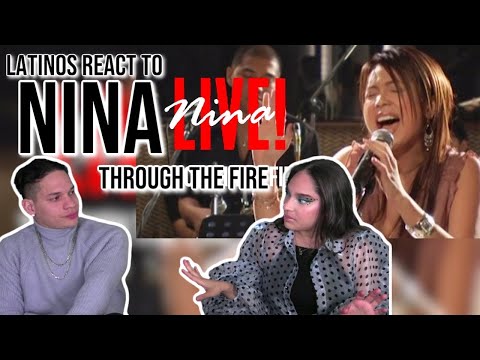 Latinos react to Nina - Through The Fire | Live!| REACTION 🔥🤩