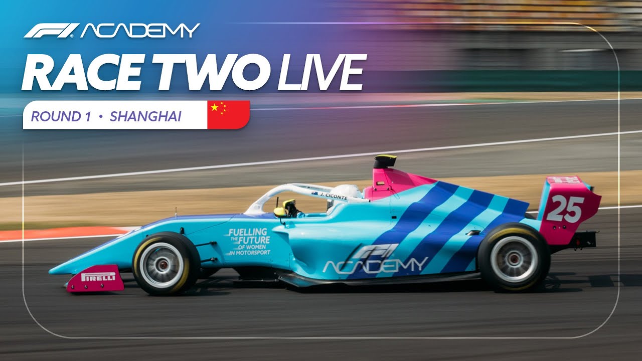 LIVE: Race 2 | Shanghai 2025 | F1 Academy