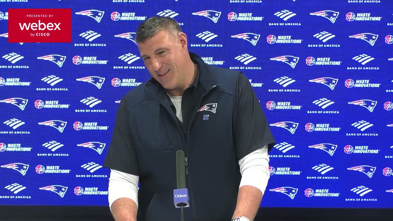 Mike Vrabel: "Champions are Never Satisfied." | Patriots Press Conference