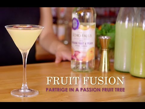 Echo Falls - Festive Cocktails - Partridge in a Passion Fruit Tree