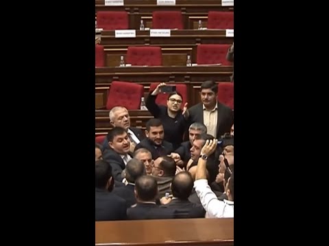 Brawl breaks out in Armenia's parliament