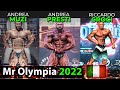 Andrea PRESTI, MUZI e Riccardo CROCI - Mr Olympia 2022 ▪ Posing e Comparazioni