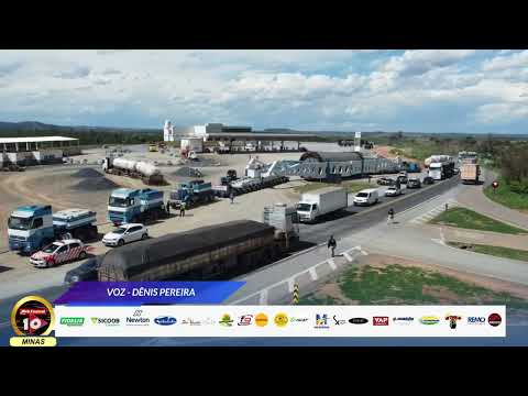 PRF da 8ª Delegacia de Araxá-MG Conclui Fase de Mega Escolta de Carga de 636 Toneladas na BR-262