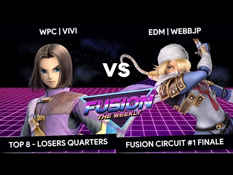 Fusion #1 Finale - Vivi (Hero) vs WebbJP (Sheik) - Top 8 - Losers Quarters