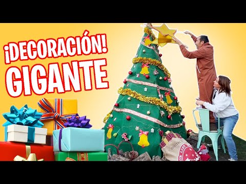 ÁRBOL de NAVIDAD + ÉPICO que jamás has visto // Ideas en 5 minutos para decoración Navideña