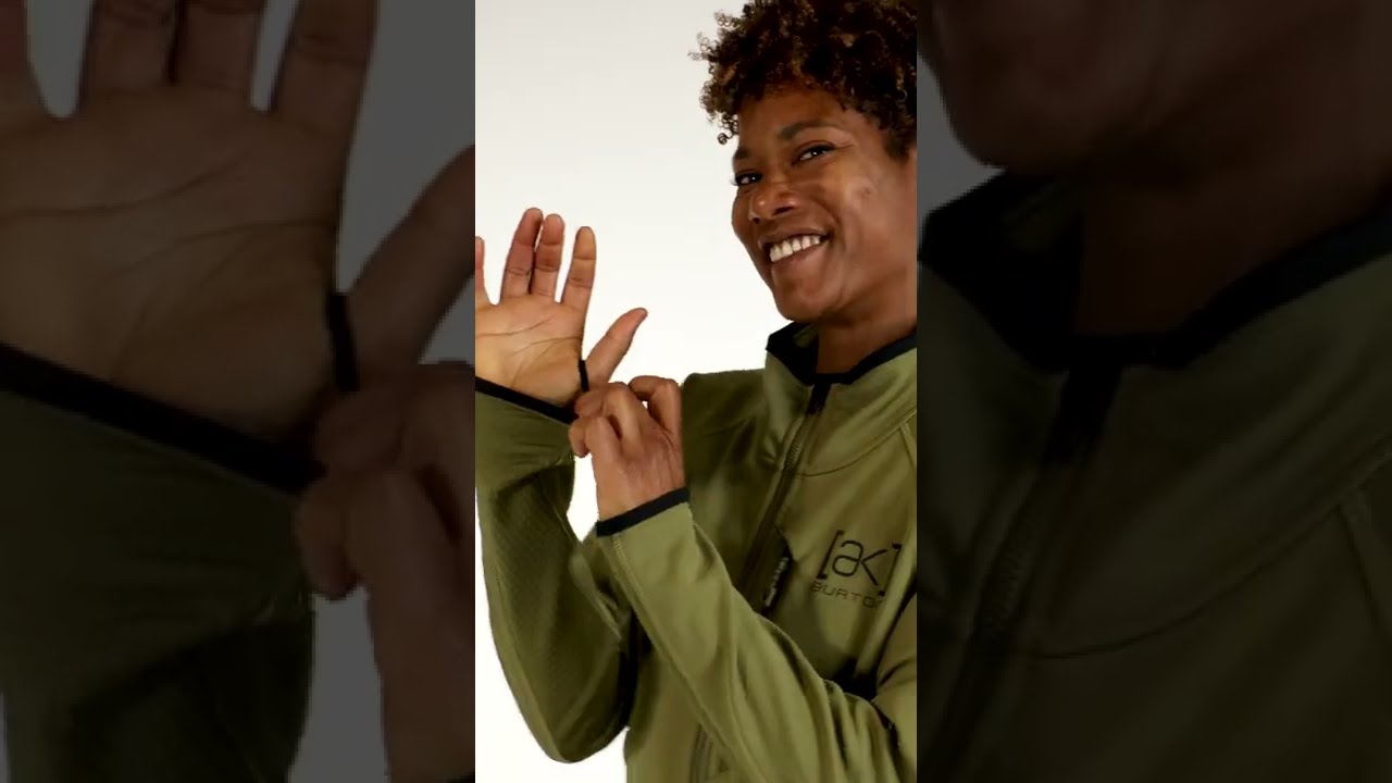 ウィメンズ Burton [ak] ヘリウム グリッド フルジップ フリース