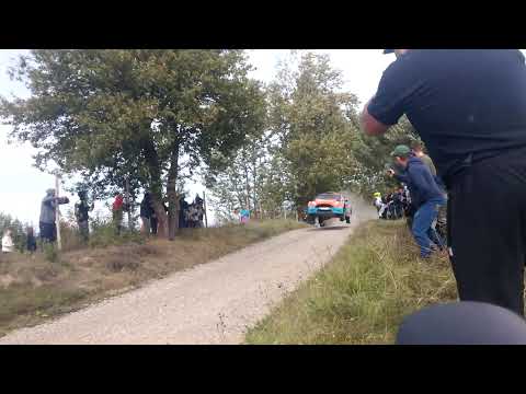 22 Rajd Warmiński 2019 Zbigniew Staniszewski Ford Fiesta R5 OS. 6 Łomy 3