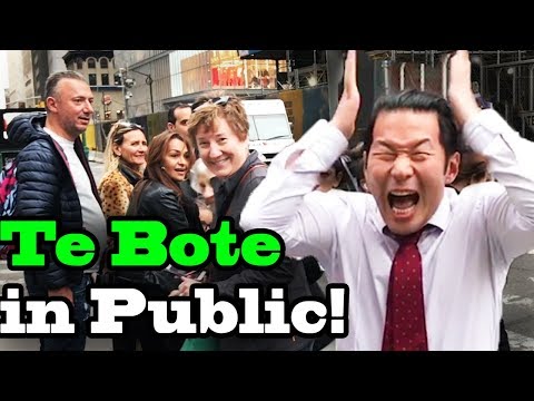 BAD BUNNY x OZUNA x NICKY JAM - "Te Bote Remix" - SINGING IN PUBLIC!!