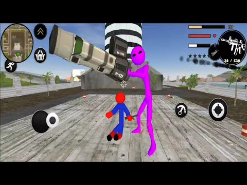 Spider Stickman Rope Hero - All Missions