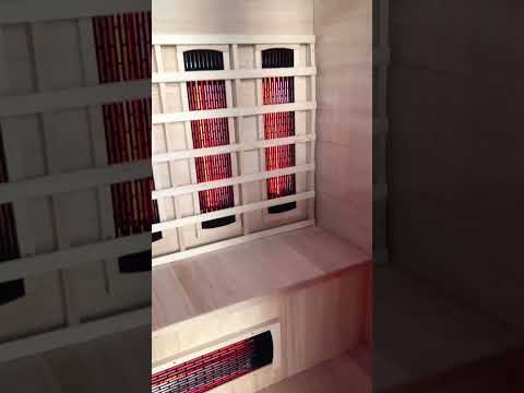 Cayenne 4-Person Outdoor Infrared Sauna video walkthrough