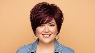 Long Pixie Haircuts For Round Faces: Best Styles To Slim Your Face