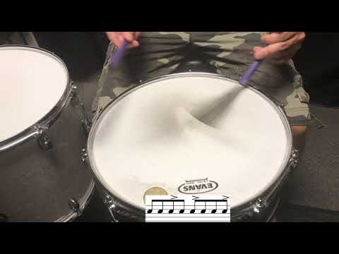 Bossa Nova Brush Patterns Using 3-3-2 Accents