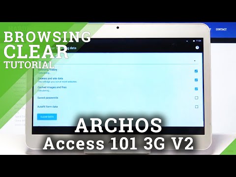 How to Delete Browsing History in ARCHOS Access 101 3G V2 – Clear Browser Data