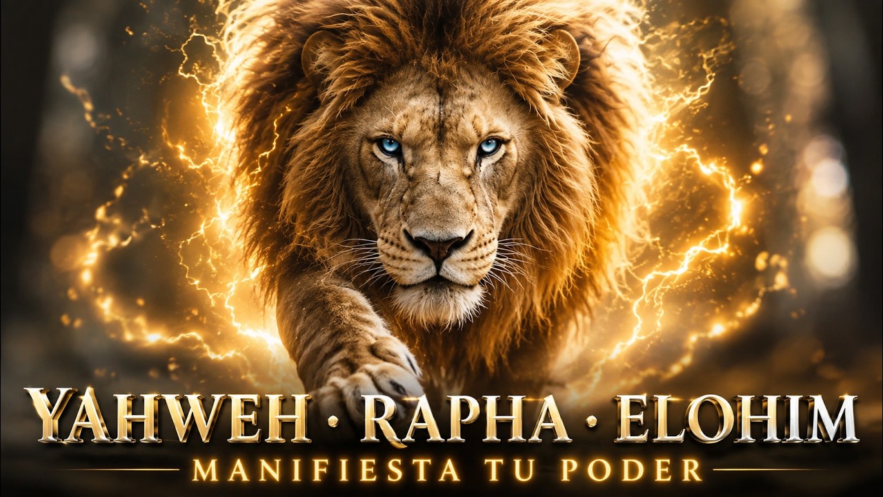 YAHWEH RAPHA ELOHIM 🔥 | ¡QUE TU PODER SE MANIFIESTE! 👑 | Música Celestial de Adoración