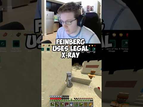 Feinberg uses legal cheat #feinberg #minecraft #twitch #funny #gaming #twitclips