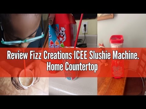 Review Fizz Creations ICEE Slushie Machine. Home Countertop Slushy Maker. New for 2024. Creates up t
