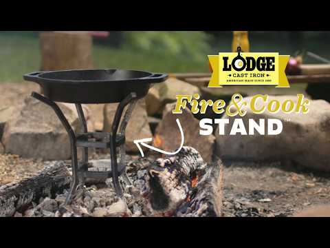 How to use a Lodge Fire & Cook Stand