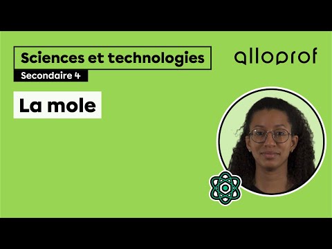 La mole | Sciences et technologies| Alloprof