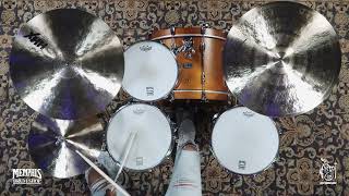 Video thumbnail for Sabian 15" Artisan Hi-Hats - 1143/1485g (A1502-1060718B) by Memphis Drum Shop