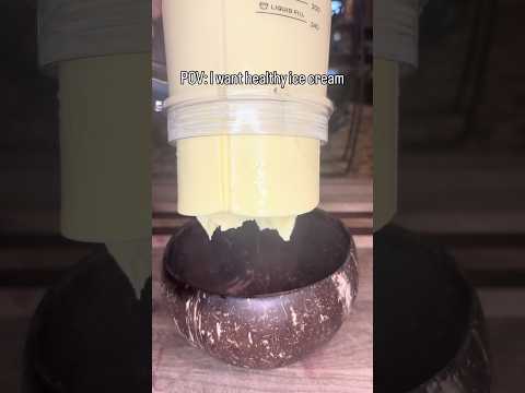 POV: I want healthy ice cream #recipe #fruit #icecream #creamy