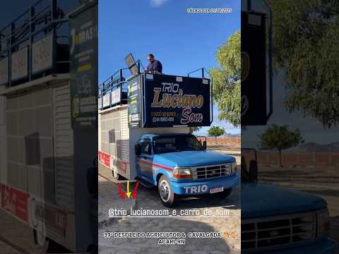 Ford F-4000 Trio Luciano Som O Xodó do Seridó 39°Cavalgada Acari-RN