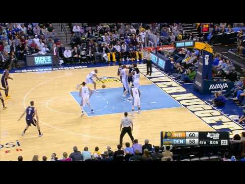 Timofey Mozgov vs Indiana  21 12 2014