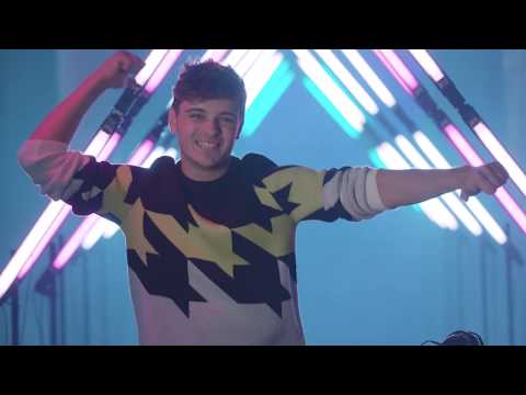 Martin Garrix behind the scenes of the Armani Exchange Fall Winter 2018 advertising campaign