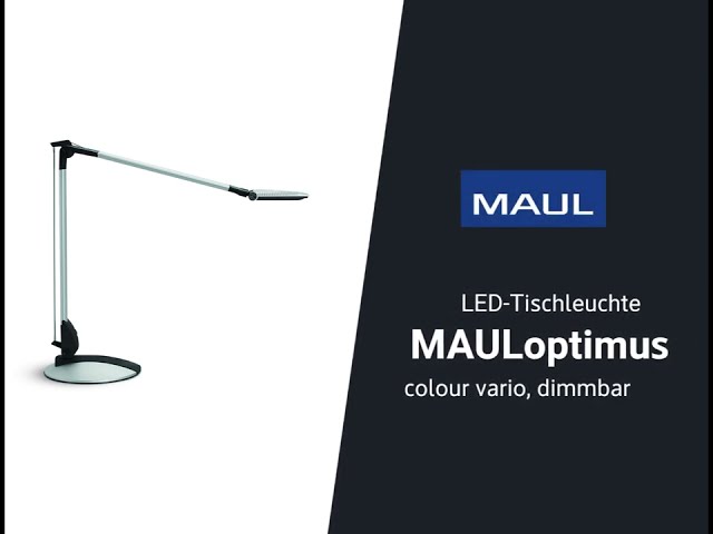 Video Teaser für MAULoptimus Tischleuchte - silber