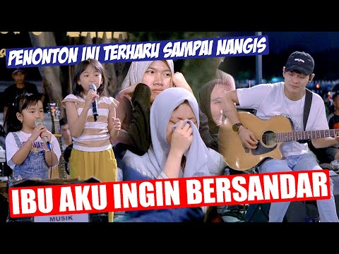 SEMUA PENONTON TERHARU!!! Ibu Aku Ingin Bersandar - Nabila Maharani (Live Nagmen) Anela & Jasmine