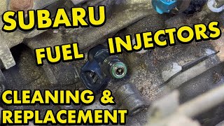 Subaru Outback Fuel Injectors Removal, Cleaning, and Installation