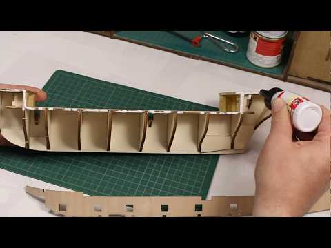 HULL-13- How to place the bulwarks. HMS BEAGLE