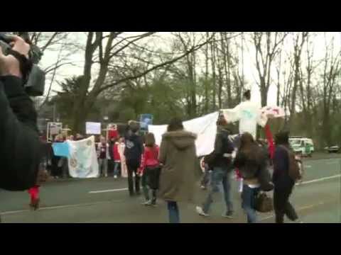 Tierrechte-Tierschutz - Demonstration gegen Delfinarium im Duisburger Zoo - RPonline