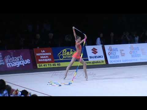 Viktoria SHYNKARENKO (UKR) ribbon - 2012 Thiais AA