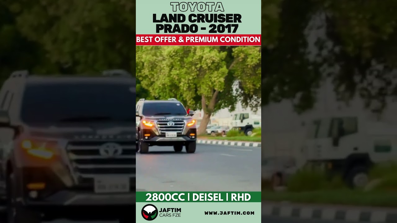 تويوتا برادو LIMGENE BODY KIT | SUNROOF | 2017 | RHD | 2.8L DIESEL | AT | PREMIUM CONDITION video