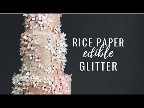 Make Edible Glitter in 1 Minute! ✨ (2 Ingredients Only)