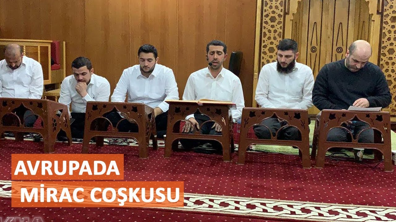 Avrupa Camilerinde Miraç coşkusu