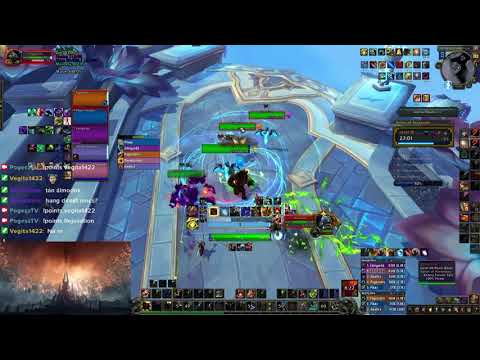 Guardian druid, night fae, +15 Spires of Ascension