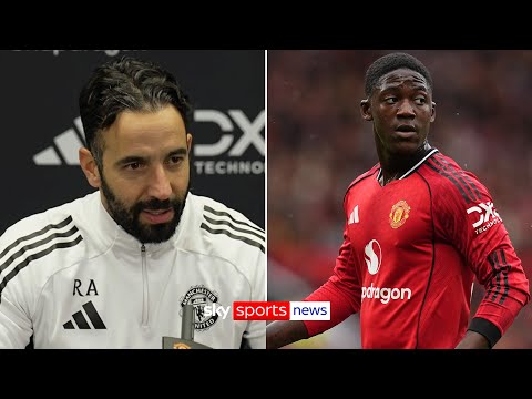 Ruben Amorim: "Kobbie Mainoo is the future of Man United"