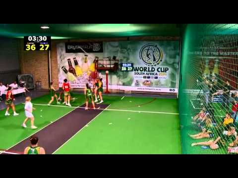 Indoor Netball World Cup 2014 : Ladies Open Gold Final : Australia vs South Africa