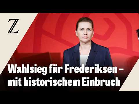 Video Thumbnail: Sozialdemokraten gewinnen Wahl in Dänemark – mit historisch schlechtem Ergebnis
