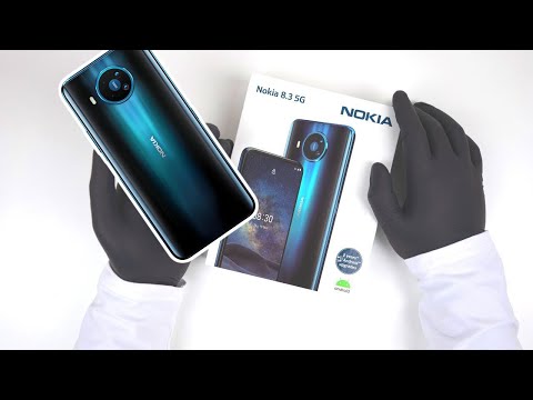 Nokia 8.3 5G Smartphone Unboxing + Gameplay - ASMR