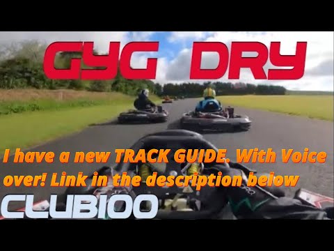 Club100 / BUKC - G-Y-G Dry footage - Kart Tester POV