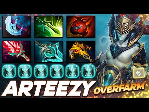 Arteezy Naga Siren Overfarm - Dota 2 Pro Gameplay [Watch & Learn]