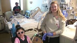 Barberton girl’s 130-day hospital stay ends with emotional clap out