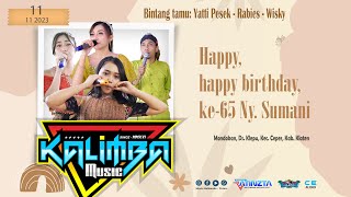 Download lagu Live - KALIMBA Music (Yatti Pesek - Rabies - Wisky) - happy birthday ke-65 Ny. Sumani - 11 11 2023 mp3