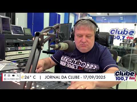 Jornal da Clube - 17/09/2025 - Edição do Almoço