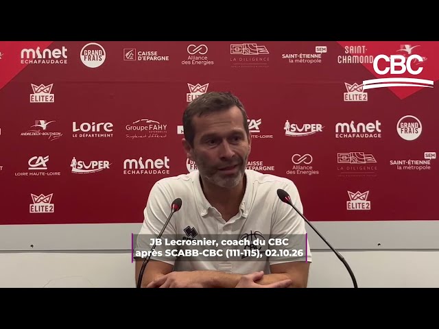 « L’état d’esprit de toute une équipe », la réaction de JB Lecrosnier après la victoire au SCABB « L’état d’esprit de toute une équipe », la réaction de JB Lecrosnier après la victoire au SCABB
