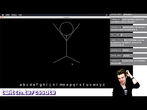 HANGMAN FROM SCRATCH - CS50 on Twitch、EP.24 (HANGMAN FROM SCRATCH - CS50 on Twitch, EP. 24)